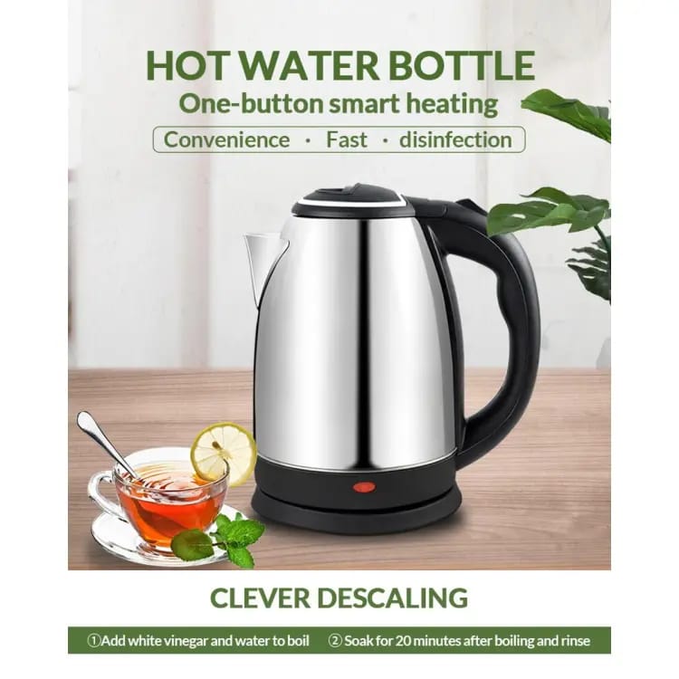 Electric Kettle (2.0 Litre) Hot Water Kettle Elegant Design Premium Quality Tea Coffee Warmer.